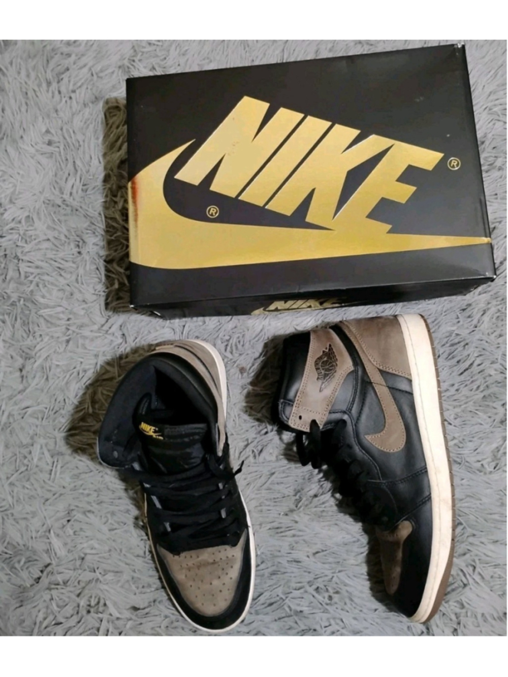 Mens Jordan 1 High Palomino Men Size 10 High Top Sneakers DZ5485-020